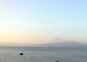 富士山　夕暮れ（2）